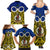 Vanuatu Torba Province Family Matching Summer Maxi Dress and Hawaiian Shirt Pig Tusk Mix Maori Pattern and Namele Leaf LT03 - Polynesian Pride