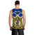 Personalised Vanuatu Torba Province Men Tank Top Pig Tusk Mix Maori Pattern and Namele Leaf LT03 - Polynesian Pride