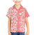 Hawaii Kauai Island Family Matching Mermaid Dress and Hawaiian Shirt Hibiscus Pattern Seamless Tribal Simple Pink Pastel LT03 Son's Shirt Pink - Polynesian Pride