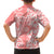 Hawaii Kauai Island Family Matching Puletasi Dress and Hawaiian Shirt Hibiscus Pattern Seamless Tribal Simple Pink Pastel LT03 - Polynesian Pride