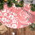 Custom Hawaii Kauai Island Tree Skirt Hibiscus Pattern Seamless Tribal Simple Pink Pastel LT03 - Polynesian Pride