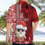 Custom Mele Kalikimaka Hawaii Christmas Hawaiian Shirt Santa Claus Kakau Tribal Mix Polynesia Tattoo LT03 - Polynesian Pride