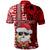 Custom Mele Kalikimaka Hawaii Christmas Polo Shirt Santa Claus Kakau Tribal Mix Polynesia Tattoo LT03 - Polynesian Pride