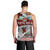 Mate Ma'a Tonga Men Tank Top Haʻamonga ʻa Maui and White Dove - Tongan Kupesi Ngatu