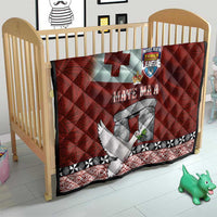 Mate Ma'a Tonga Quilt Haamonga a Maui and White Dove - Tongan Kupesi Ngatu LT03 - Polynesian Pride
