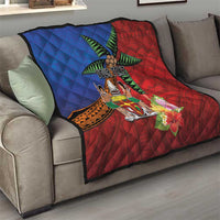 Personalised Fiji and Rotuma Together Quilt Fjian Masi and Pacific Pattern Mix Culture LT03 - Polynesian Pride