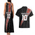 Custom New Zealand Rugby Couples Matching Tank Maxi Dress and Hawaiian Shirt Maori and Silver Fern Half Style