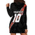 Custom New Zealand Rugby Hoodie Dress Maori and Silver Fern Half Style