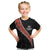 Custom New Zealand Rugby Kid T Shirt Maori and Silver Fern Half Style