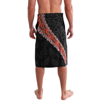 Custom New Zealand Rugby Lavalava Maori and Silver Fern Half Style LT03 - Polynesian Pride