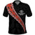 Custom New Zealand Rugby Polo Shirt Maori and Silver Fern Half Style