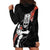 New Zealand Maori Warrior Rugby Hoodie Dress Maori and Silver Fern Half Style