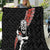 New Zealand Maori Warrior Rugby Quilt Maori and Silver Fern Half Style