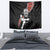 New Zealand Maori Warrior Rugby Tapestry Maori and Silver Fern Half Style