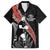 New Zealand Maori Rugby Player Hawaiian Shirt Maori and Silver Fern Half Style