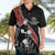 New Zealand Maori Rugby Player Hawaiian Shirt Maori and Silver Fern Half Style