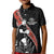 New Zealand Maori Rugby Player Kid Polo Shirt Maori and Silver Fern Half Style