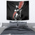 New Zealand Maori Rugby Player Tapestry Maori and Silver Fern Half Style