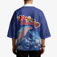 Hawaiian Sea Animals Kimono Whales Shark and Turtle Guardians with Tribal Pattern LT03 - Polynesian Pride