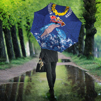 Hawaiian Sea Animals Umbrella Whales Shark and Turtle Guardians with Tribal Pattern LT03 - Polynesian Pride