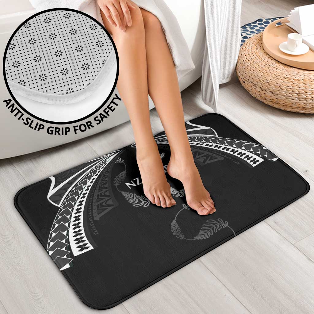 New Zealand Rugby Bathroom Set Aotearoa Armour Blacks Silver Ferns LT03 - Polynesian Pride