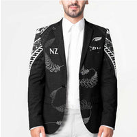 New Zealand Rugby Custom Blazer Aotearoa Armour Blacks Silver Ferns LT03 - Polynesian Pride