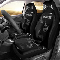 New Zealand Rugby Car Seat Cover Aotearoa Armour Blacks Silver Ferns LT03 - Polynesian Pride