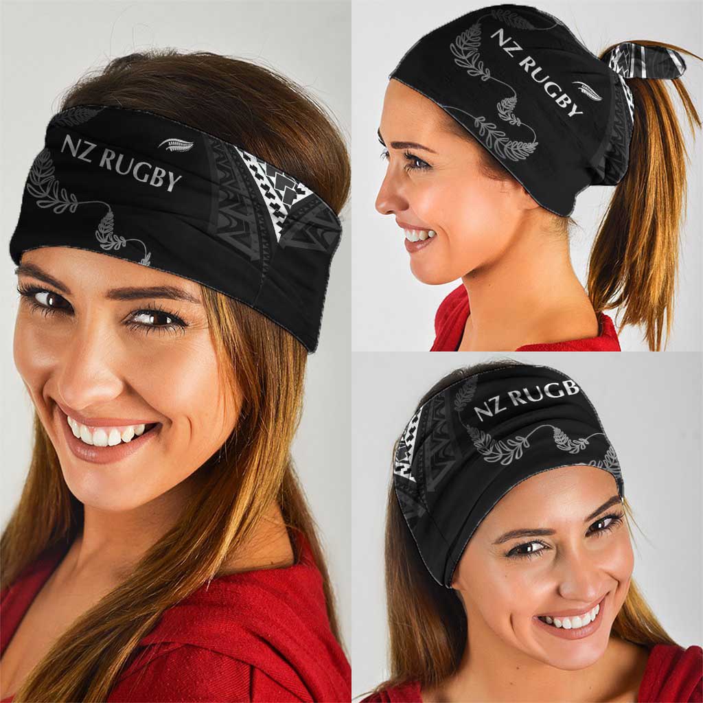 New Zealand Rugby Neck Gaiter Aotearoa Armour Blacks Silver Ferns LT03 - Polynesian Pride