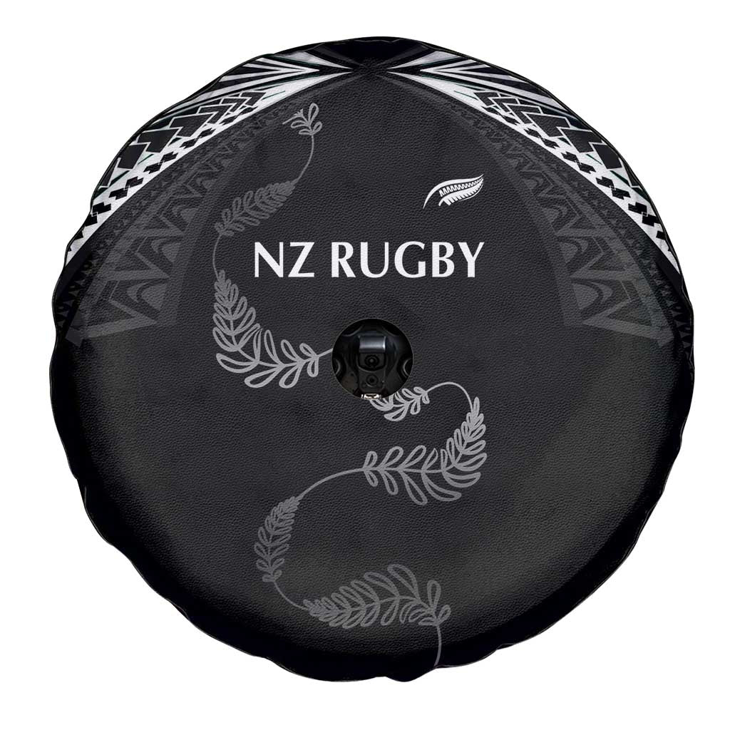 New Zealand Rugby Spare Tire Cover Aotearoa Armour Blacks Silver Ferns LT03 - Polynesian Pride