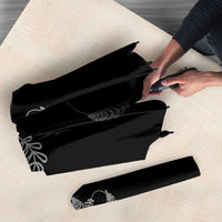 New Zealand Rugby Umbrella Aotearoa Armour Blacks Silver Ferns LT03 - Polynesian Pride