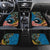 Fiji and Australia Kangaroos Car Mats Indigenous Aboriginal and Fijian Masi Tribal Tattoo