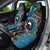 Fiji and Australia Kangaroos Car Seat Cover Indigenous Aboriginal and Fijian Masi Tribal Tattoo