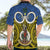 Vanuatu Tafea Province Hawaiian Shirt Pig Tusk Mix Maori Pattern and Namele Leaf LT03 - Polynesian Pride