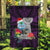 Guam Christmas Garden Flag Santa Gift Latte Stone and Sea Turle Mix Hibiscus Chamorro Pink Style LT03