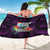 Guam Christmas Sarong Santa Gift Latte Stone and Sea Turle Mix Hibiscus Chamorro Pink Style LT03