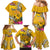 Niue Waitangi Family Matching Mermaid Dress and Hawaiian Shirt Tropical Flower Tapa Pattern LT03 - Polynesian Pride