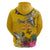 Niue Waitangi Hoodie Tropical Flower Tapa Pattern LT03 - Polynesian Pride