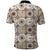 Tukenny Pattern Fijian War Clubs Polo Shirt LT03 - Polynesian Pride