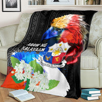 Philippines Independence Day Blanket Philippines Eagle and Sampaguita Jasmine Yakan Tribal LT03 - Polynesian Pride