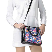 Hawaiian and Japanese Culture Together Shoulder Handbag Hawaiian Archipelago Shape Sea Animals LT03 - Polynesian Pride
