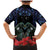 New Zealand Maori Matariki Family Matching Mermaid Dress and Hawaiian Shirt Hongi Tui Bird Pohutukawa and Polynesia Tribal