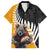 New Zealand and Australia Rugby Family Matching Short Sleeve Bodycon Dress and Hawaiian Shirt Koala and Maori Warrior Together