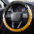 New Zealand and Australia Rugby Steering Wheel Cover Koala and Maori Warrior Together