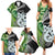 New Zealand Koru Natural Family Matching Summer Maxi Dress and Hawaiian Shirt Manaia and Silver Fern Maori Pattern