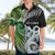 New Zealand Koru Natural Hawaiian Shirt Manaia and Silver Fern Maori Pattern