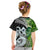 New Zealand Koru Natural Kid T Shirt Manaia and Silver Fern Maori Pattern