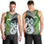 New Zealand Koru Natural Men Tank Top Manaia and Silver Fern Maori Pattern