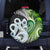 New Zealand Koru Natural Spare Tire Cover Manaia and Silver Fern Maori Pattern