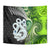 New Zealand Koru Natural Tapestry Manaia and Silver Fern Maori Pattern