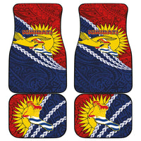 Kiribati Independence Day Car Mats Polynesian and Melanesian Art Tattoo LT03 - Polynesian Pride